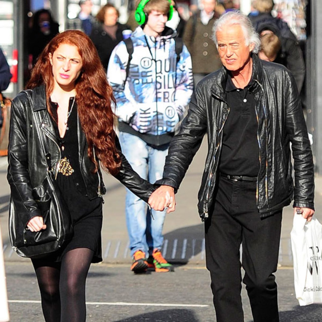 Jimmy Page, 71, Dating Scarlett Sabet? See the PDA Photo! - E! Online - UK